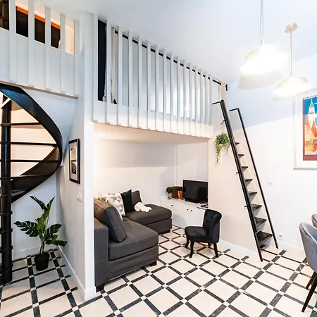 Triplex 50 M2 - Montorgueil & Marais Apartmán Paříž